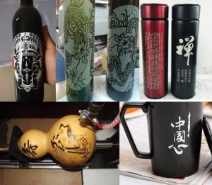 濮阳范县酒瓶葫芦工艺品激光雕刻机